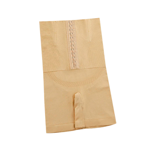 High-Waist Hook Adjustable Shapewear | Tummy Slimming & Butt Lifting for Gym Workouts.